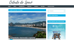 Desktop Screenshot of cidadedeipero.com.br