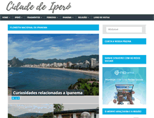 Tablet Screenshot of cidadedeipero.com.br